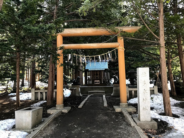 北海道神宮内の穂多木神社