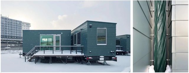 モジュールハウスの外観