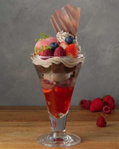 ショコラベリーパフェ