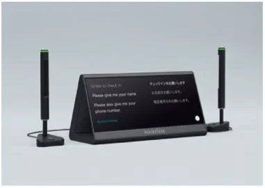 ポケトークXの使用イメージ