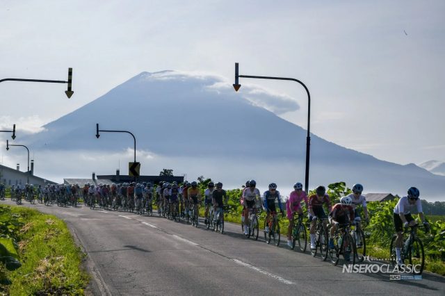 ニセコクラシックのロードバイクレース