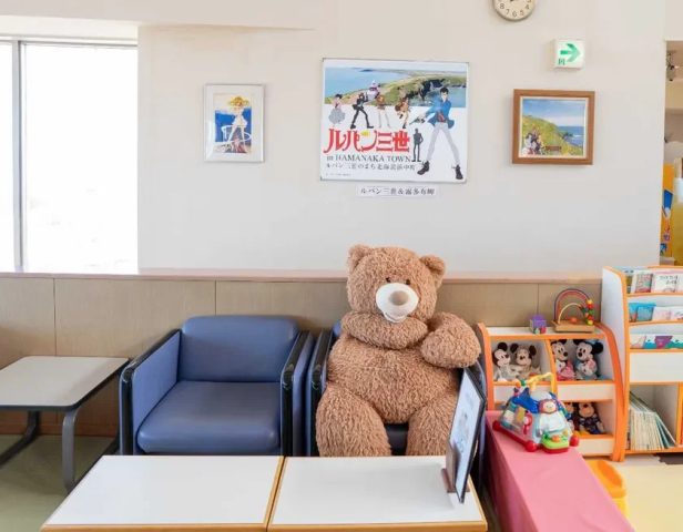 大広間の壁面装飾