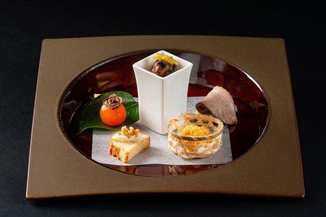 会席料理の前菜